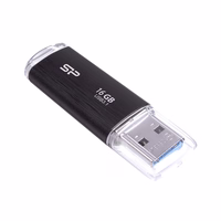 SILICON POWER Blaze B02 Pendrive USB atmintinė 16 GB USB Type-A 3.2 Gen 1 (SP016GBUF3B02V1K) Juoda