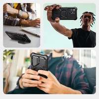 Supcase IBLSN Armorbox Magnetinis dėklas telefonui Samsung Galaxy S25 Ultra - juodas