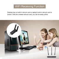 USB Wi-Fi adapteris Reach UWA-1 1300Mbps 802.11ac/a/b/g/n juodas