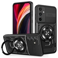 Defender Armor Mag dėklas telefonui Samsung Galaxy A55 5G juodas