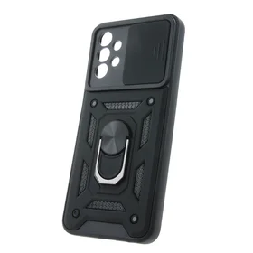 Defender Slide dėklas telefonui Samsung Galaxy A13 4G juodas