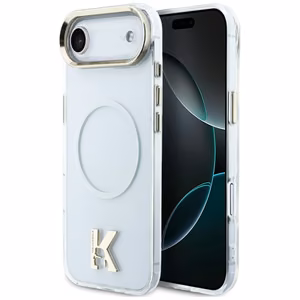 Karl Lagerfeld IML K Head Logo MagSafe чехол для iPhone Air прозрачный