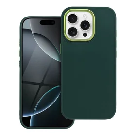FRAME dėklas telefonui IPHONE 16 Pro žalias