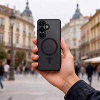 Tech-Protect Magmat MagSafe Dėklas for Samsung Galaxy S26+ - juodas