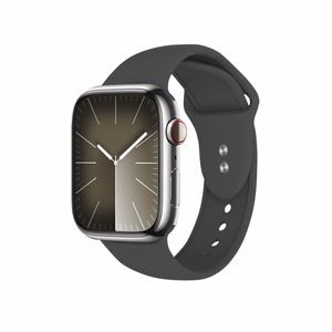 Crong Liquid  dirželis, skirtas Apple Watch 44 / 45 / 46 / 49 mm, grafito spalvos