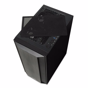 iBox CETUS 906 Midi Tower juodas kompiuterio korpusas