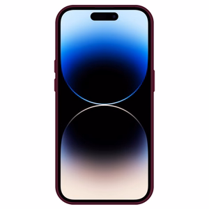 Tel Protect Dėklas telefonui su stovu + kameros stiklas Iphone 15 Pro bordo