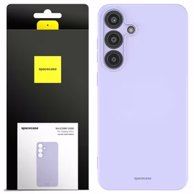 Spacecase Silikoninis dėklas 3.0 Galaxy S25+ šviesiai violetinis