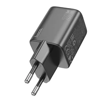 Įkroviklis telefonui Hoco USB A + USB C QC3.0 PD 3A 20W N41 juodas