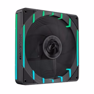 GameMax TORNADO T12 ARGB-R – kompiuterio korpuso ventiliatorius, juodas