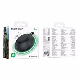 Borofone Nešiojama Bluetooth kolonėlė BR48 Ufo juoda