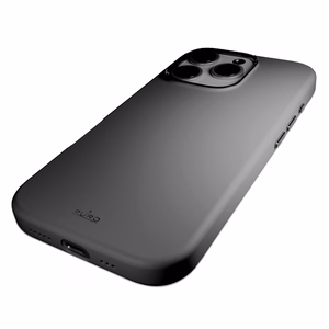 Puro Icon Mag Pro MagSafe silikono dėklas iPhone 16 Pro - tamsiai pilkas