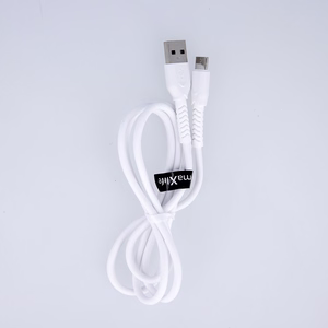 "Maxlife MXUC-04" USB - "Lightning" kabelis 1,0 m 3A, baltas