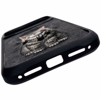 Nimmy Lucky Fashion Cat MagSafe dėklas iPhone 17 Pro juodas