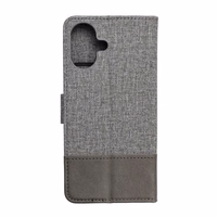 GOMMA Book dėklas telefonui IPHONE 17 pilkas