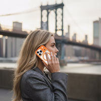 Liavec minkštas dėklas skirtas Iphone 17 Pro papajos