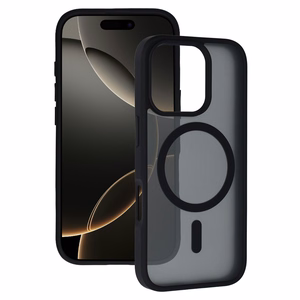 Tel Protect Aura Matte Magsafe dėklas Iphone 16 Pro, juodas