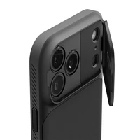 Spigen Optik Armor Magnetinis dėklas telefonui iPhone 17 Pro Max - juodas