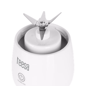 Belaidis trintuvas su 450 ml stikliniu indu, 100 W, 6 peiliukai