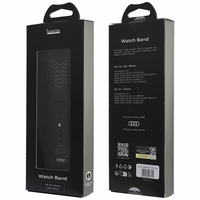 Dirželis Audi Geometric Pattern Silicone Watch Strap skirtas Apple Watch 40/41/42mm juodas