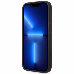 Dėklas telefonui BMW BMHMP14X22RPSR iPhone 14 Pro Max 6.7 - raudonas odinis sėdynių raštas MagSafe