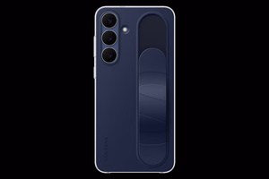 GS731CN dėklas su stovu ir laikikliu Samsung Galaxy S25 FE, tamsiai mėlynas