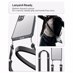 Spigen Ultra Hybrid dėklas skirtas Samsung Galaxy S26+ - pusiau skaidrus