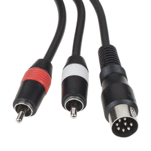 Cable for Peiying PY-EM02 digital changer, Panasonic