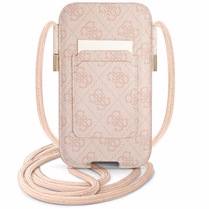 Guess rankinė GUPHL4GMGPI 6,7" rožinė hardcase 4G Big Metal Logo