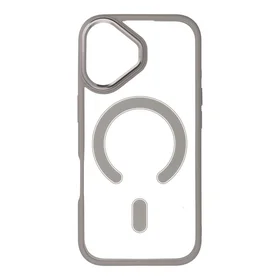 COLOR EDGE MAG COVER dėklas telefonui suderinamas su Magnetiniu IPHONE 17 titano pilka