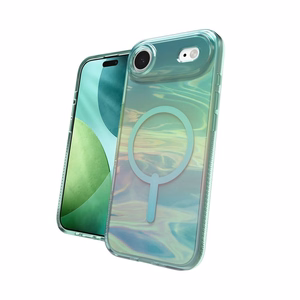 ZAGG dėklas MILAN SNAP, suderinamas su MagSafe, skirtas IPHONE 17 Air, alyvos atspalvio