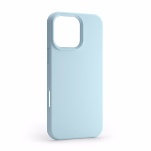 Etteri силиконовый Mag чехол iPhone 16 Pro 6,3" голубой