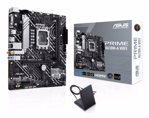 ASUS PRIME H610M-A WIFI Intel H610 LGA 1700 micro ATX pagrindinė plokštė