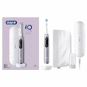 Oral-B Electric Toothbrush iO9 Series Rechargeable For adults Number of brush heads included 1 Number of teeth brushing modes 7 Rose Quartz