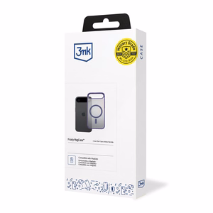 3mk Frosty MagCase dėklas telefonui skirtas iPhone 17 Air – violetinis