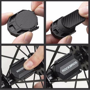 Rockbros C3 ANT+ / Bluetooth 2-in-1 greičio arba kadencijos jutiklis - juodas