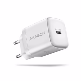 Axagon sieninis USB-C įkroviklis 20W 1 jungtis baltas ACU-PD20W