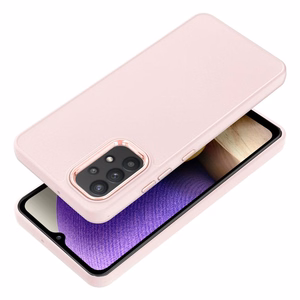 Rėminis dėklas telefonui SAMSUNG A32 LTE ( 4G ) - pudros rožinis