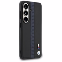 BMW Perforated Stripe Logo MagSafe Dėklas for Samsung Galaxy S26 - mėlynas