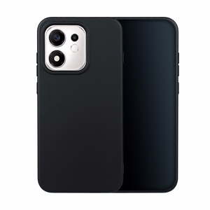 Silikoninis dėklas, skirtas Oppo Reno 16 5G (Global), juodas