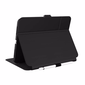 Speck Balance Folio atverčiamas dėklas, skirtas iPad 11" (2025) / 10.9" (2022), su Microban antimikrobine apsauga ir magnetine atrama, juodas