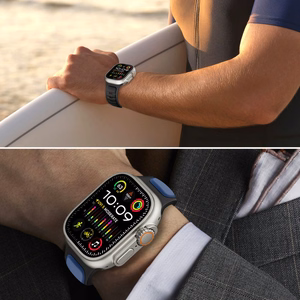 TECH-PROTECT ICONBAND LINE APPLE WATCH 8 / 9 / 10 / 11 / SE / ULTRA (44 / 45 / 46 / 49 MM) juodas/juodas