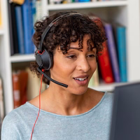 HP Poly „Poly Blackwire 5220 Stereo“ „USB-C“ ausinės + 3,5 mm kištukas + „USB-C/A“ adapteris