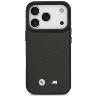 BMW M Kevlar Matt Magnetinis dėklas iPhone 17 Pro - juodas