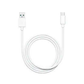 OPPO originalus kabelis USB A į Type C 3A DL129 1 m baltas (be pakuotės)