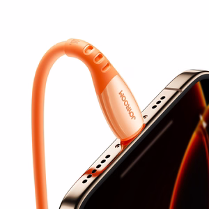 Joyroom S-A59 Vibrant Series 30W USB-C - Lightning laidas 1.2m - oranžinis