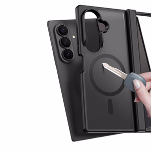 DUX DUCIS YIND dėklas, suderinamas su MagSafe, skirtas SAMSUNG Z Fold 8, juodas