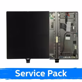 LCD ekranas suderinamas su Samsung F966 Z Fold7 (INNER) su rėmeliu / Mėtinis / (Service Pack)