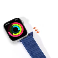 DUX DUCIS tamprus pintas dirželis MIXTURE PRO, skirtas Apple Watch 42 / 44 / 45 / 49 mm, mėlynas