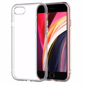 Clear Case 2 mm BOX dėklas iPhone 7 / 8 / SE 2020 / SE 2022 Clear Case 2 mm Box, skaidrus